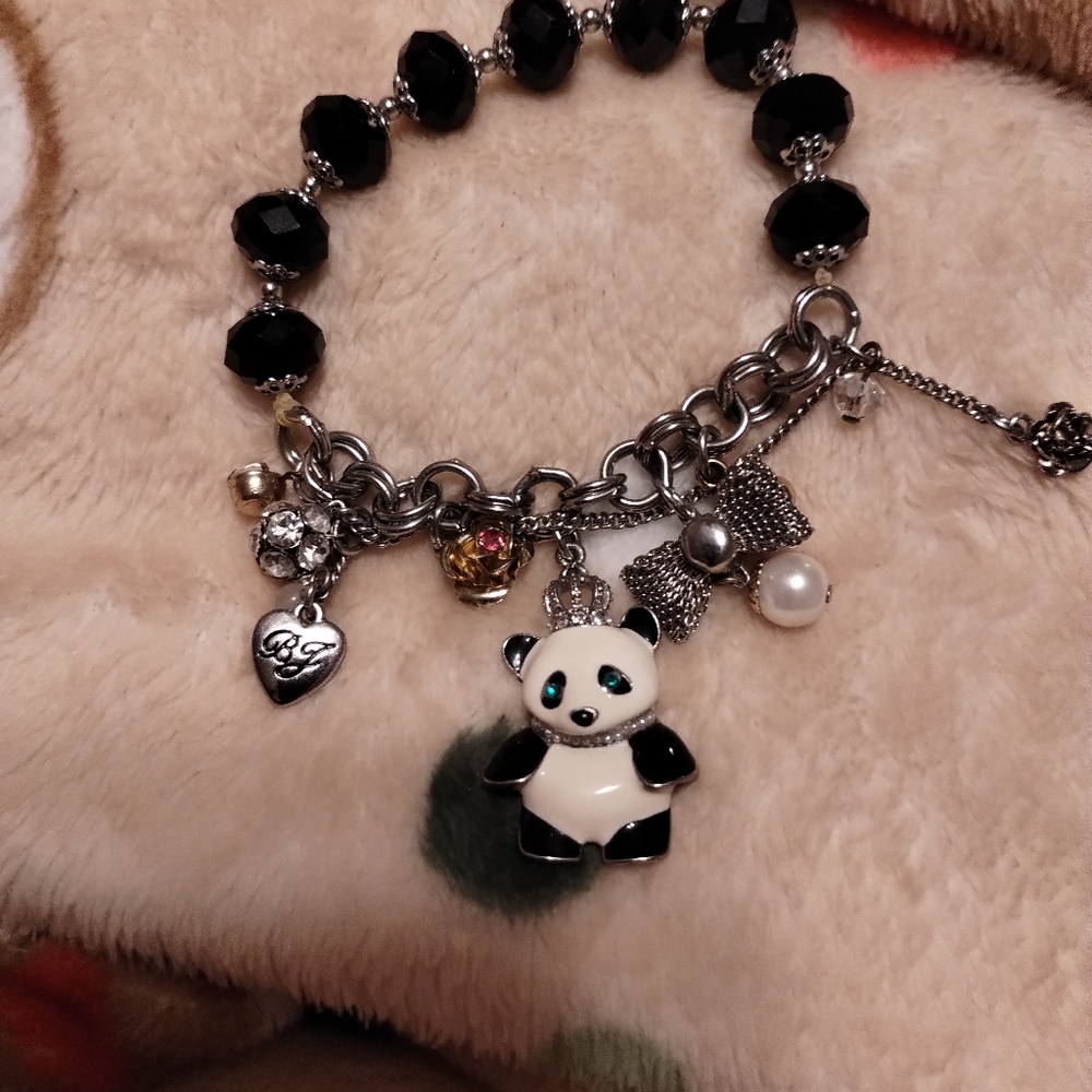 Betsey Johnson Panda Bracelet